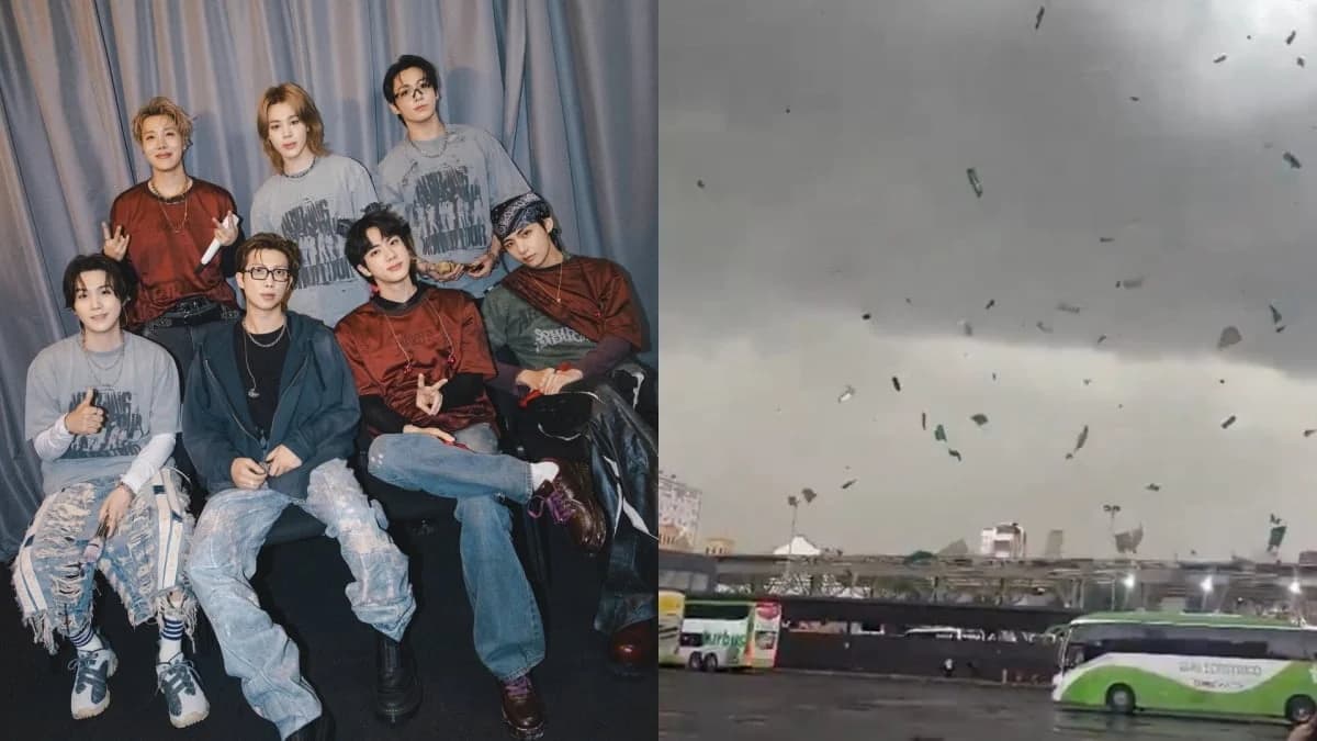 BTS WORLD TOUR ARIRANG IN BOGOTA and Chile's Weather Disruptions / Web Capture