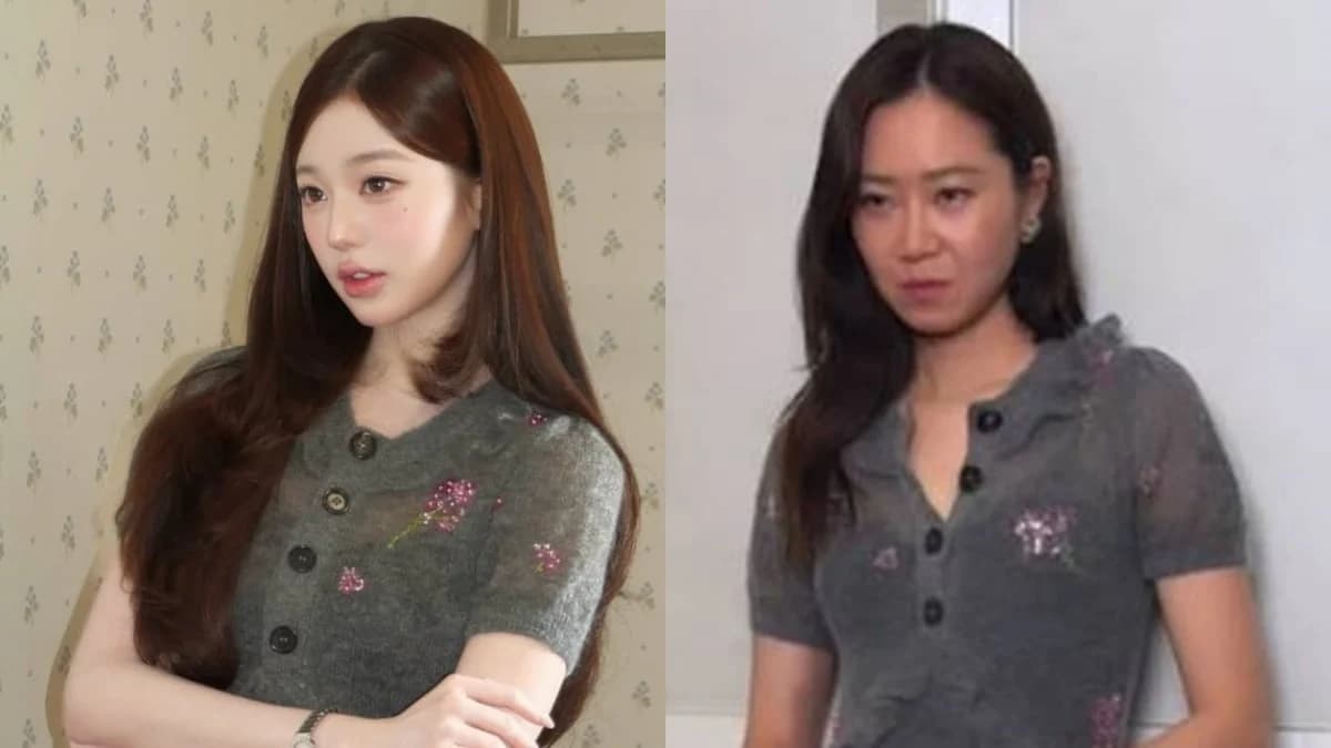 IVE's Jang Won-young Wears Floral Dress Seen on Two Tall Actresses