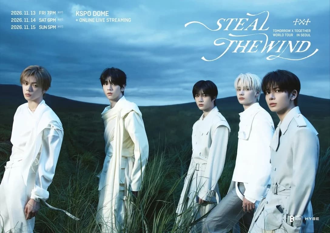 TXT To Open 'STEAL THE WIND' With Three Sold-Out Nights at KSPO Dome