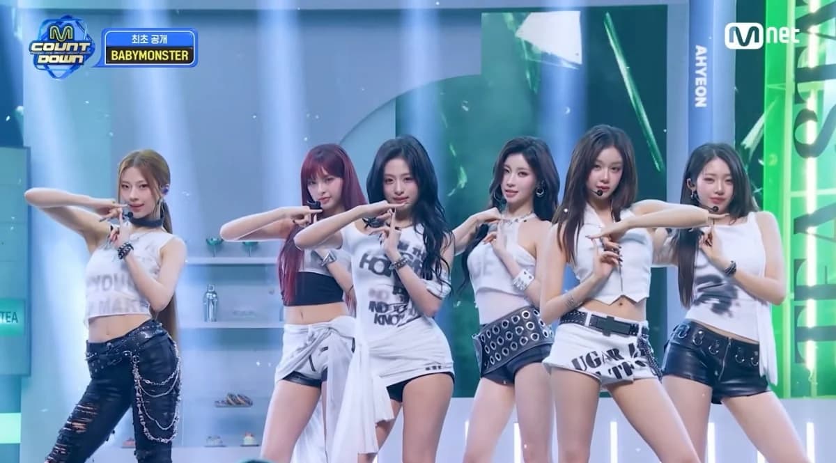 BABYMONSTER Opens Music Show Run With 'SUGAR HONEY ICE TEA' Performance