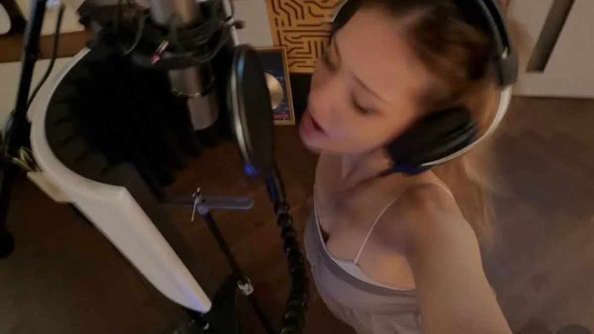 Jeon Somi Turns Heads With Studio Snap in Fitted Tank Top