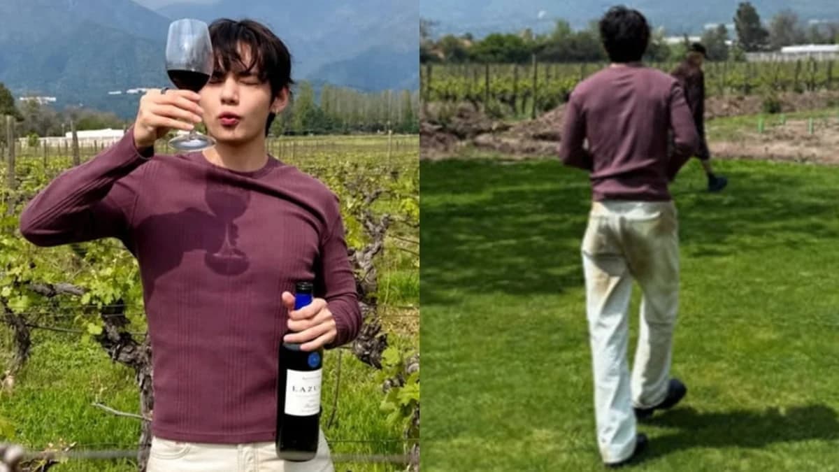 "It's Not Dirt": BTS' V Explains His Pants After Wine Cellar Visit