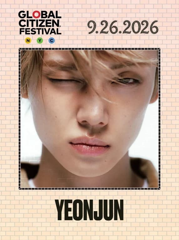 TXT's Yeonjun to Perform Solo at Global Citizen Festival