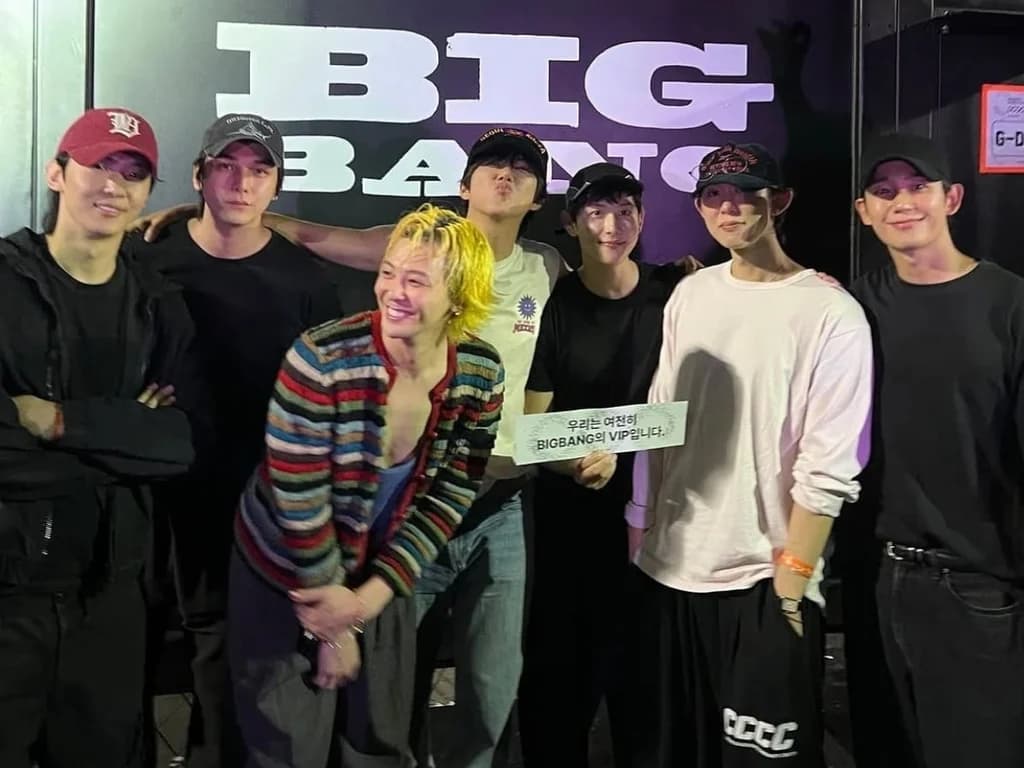 Kwanghee Shares BIGBANG Concert Photos With G-Dragon, Jung Hae-in and Dex
