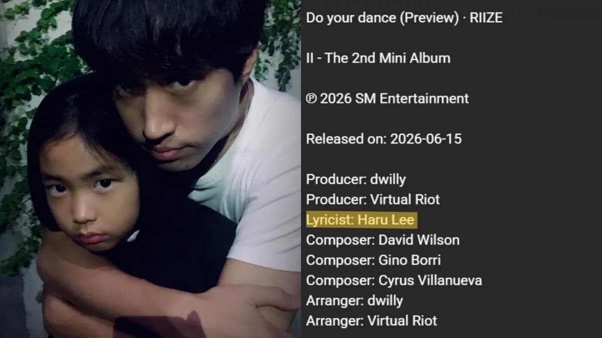 Epik High Tablo's Daughter Haru Lee Writes RIIZE's New Title Track