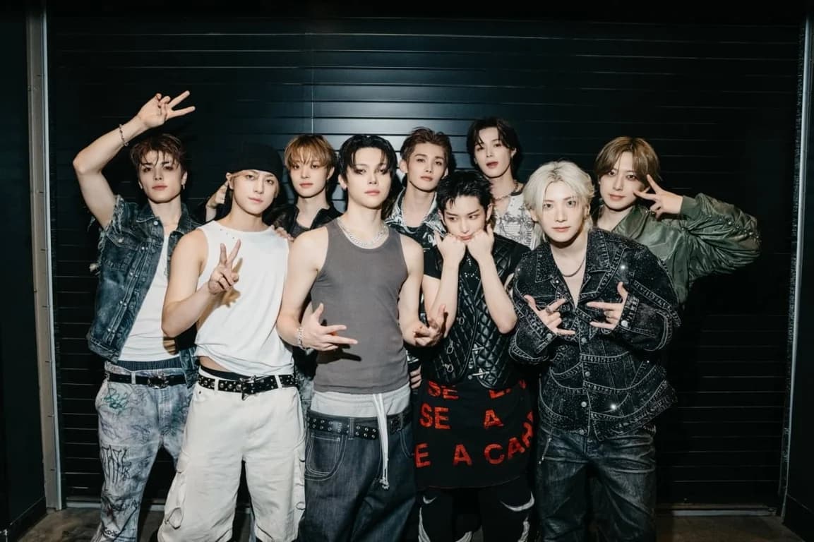 &TEAM's "Mark on Me" Hits No. 1 on Oricon Daily Albums Chart