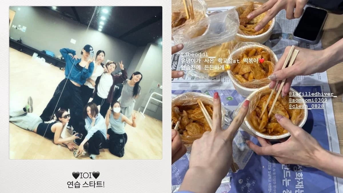 I.O.I Gathers in Practice Room Ahead of MMA2026 Stage
