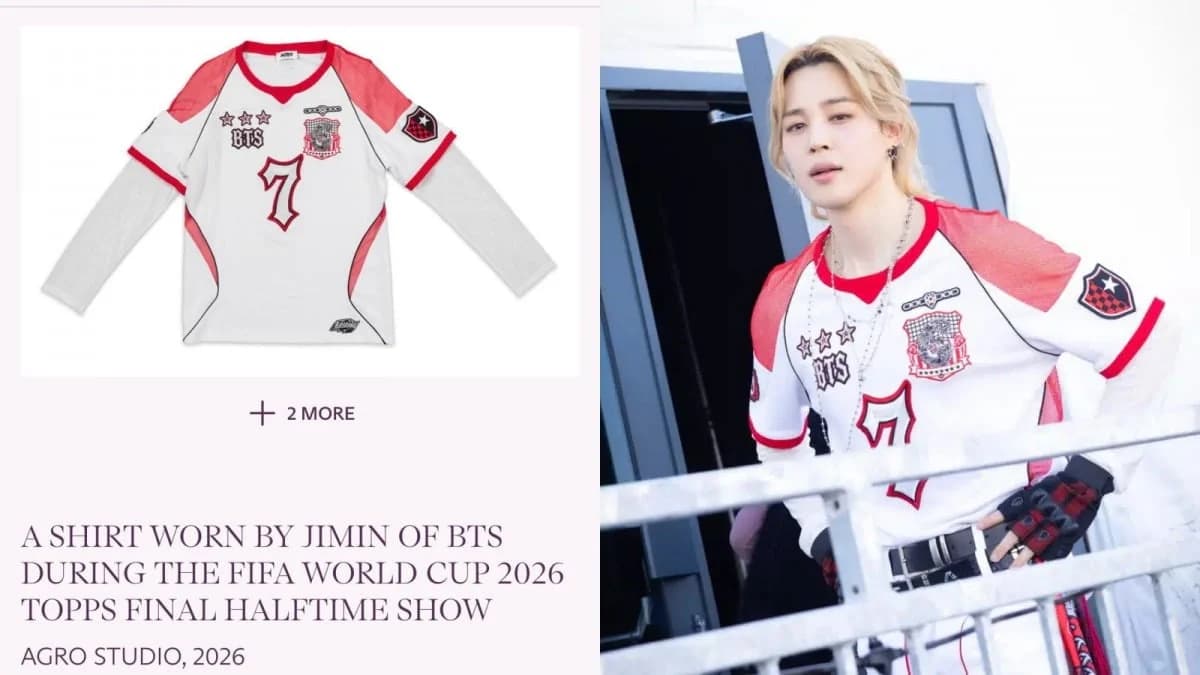 BTS' Jimin's World Cup Halftime Shirt Tops FIFA Charity Auction at $110,000
