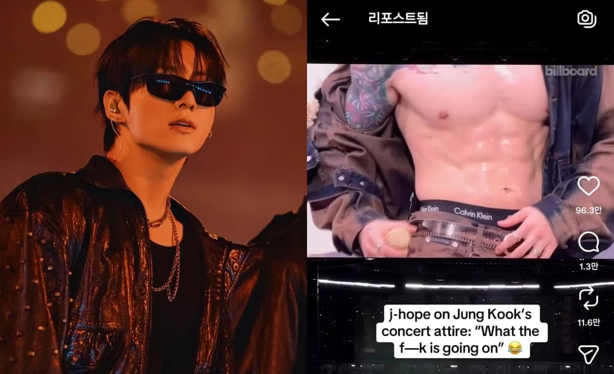 BTS's Jungkook Goes Shirtless on Stage, Justin Bieber Reposts the Video