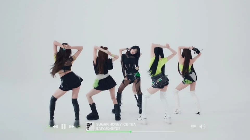BABYMONSTER's 'SUGAR HONEY ICE TEA' Goes No. 1