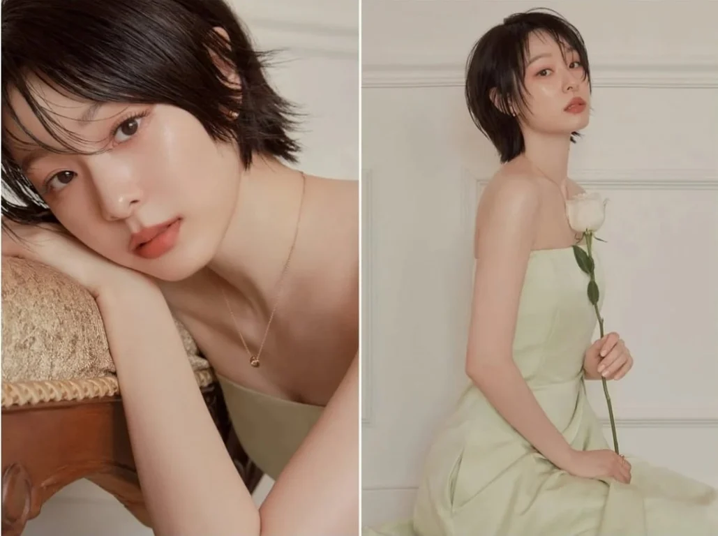 Figure Skating Legend Kim Yuna Debuts Short Haircut in New Marie Claire Photo Shoot