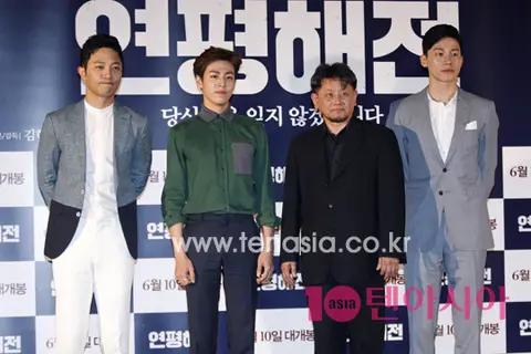 Kim Moo-yeol, Lee Hyun-woo, Director Kim Hak-soon, Jin-gu — Yeonpyeong Naval Battle Production Briefing
