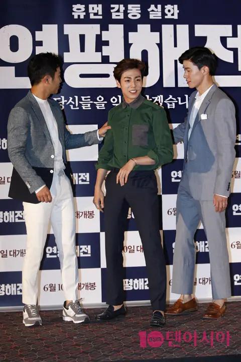 Kim Moo-yeol, Lee Hyun-woo, Jin-gu — Yeonpyeong Naval Battle Production Briefing