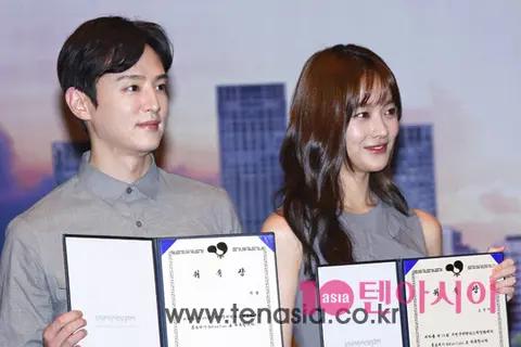 Kwon Yul, Oh Yeon-seo — Bucheon International Fantastic Film Festival Ambassador Appointment Ceremony