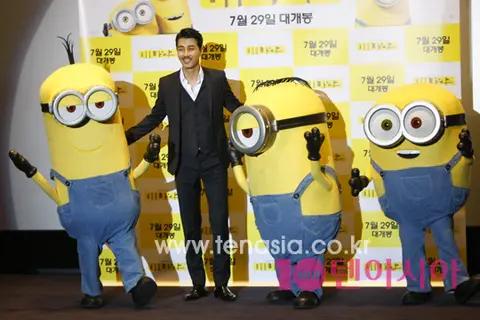 Cha Seung-won — Minions Promotional Activity