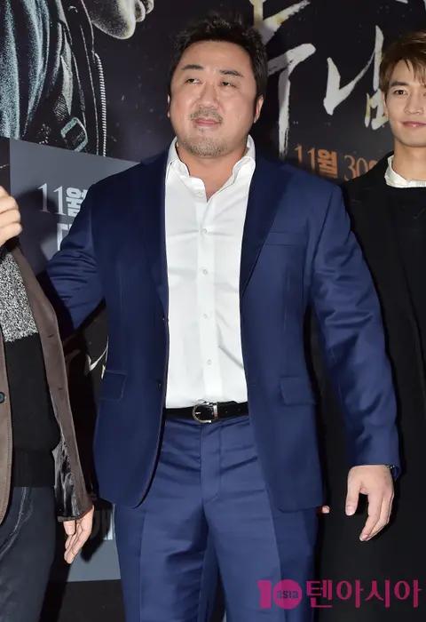 Ma Dong-seok — Two Men VIP Premiere
