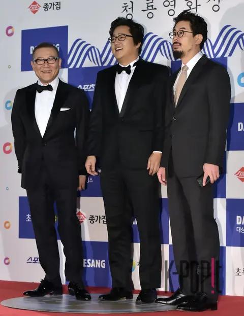 Kunimura Jun, Kwak Do-won, Na Hong-jin — Blue Dragon Film Awards