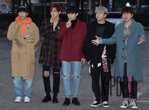 B1A4 — Music Bank Arrival