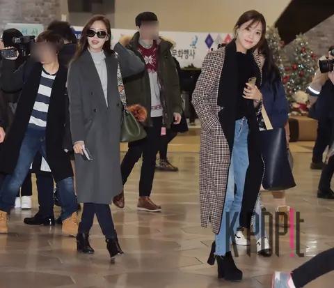 Eun Jung, Hyomin — Airport