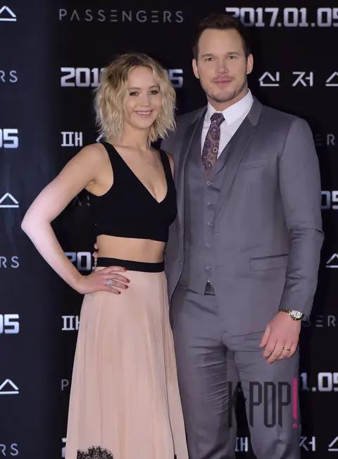 Crisp, Jennifer Lawrence — Passenger Press Conference