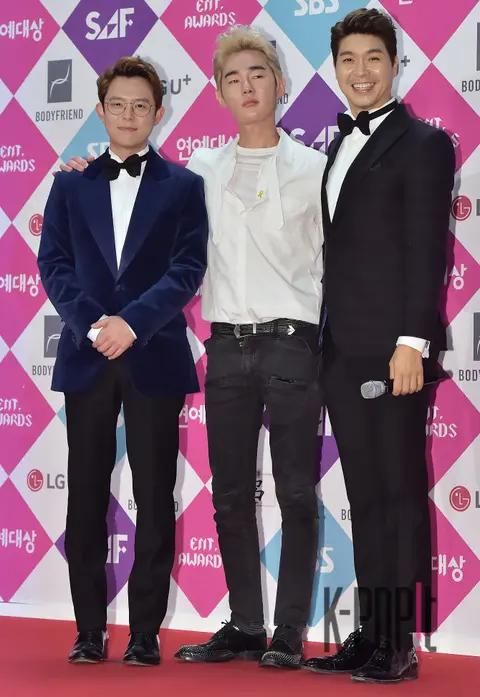 Tony Ahn, Heo Ji-ung, Park Soo-hong — SBS Entertainment Awards