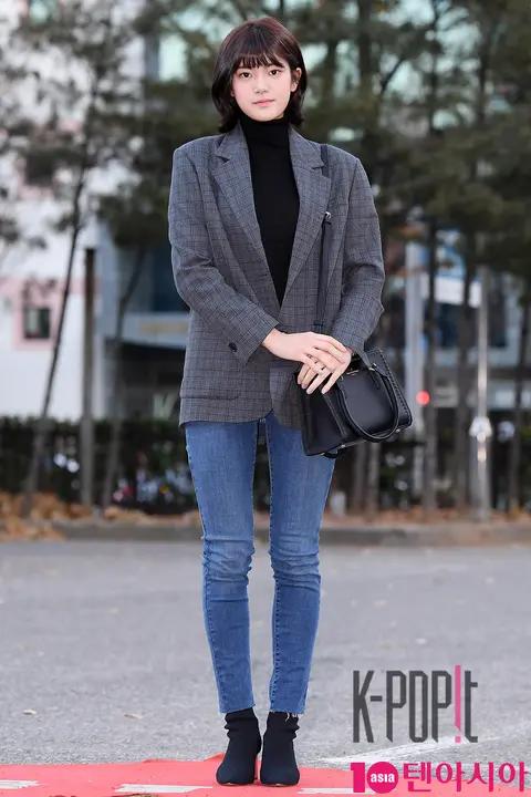 Min-seo — Music Bank Arrival