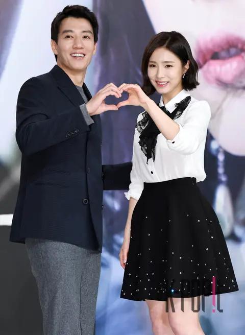 Kim Rae-won, Shin Se-kyung — KBS2 Black Knight Production Briefing