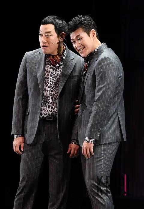 Park Sung-hwan, Kang Heung-seok — Musical Sandglass Press Call — 2017-12-12