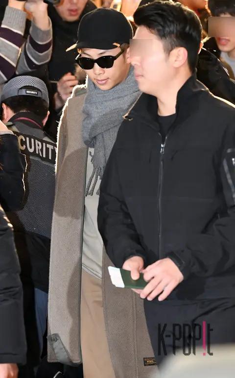 BTS, RM — Airport
