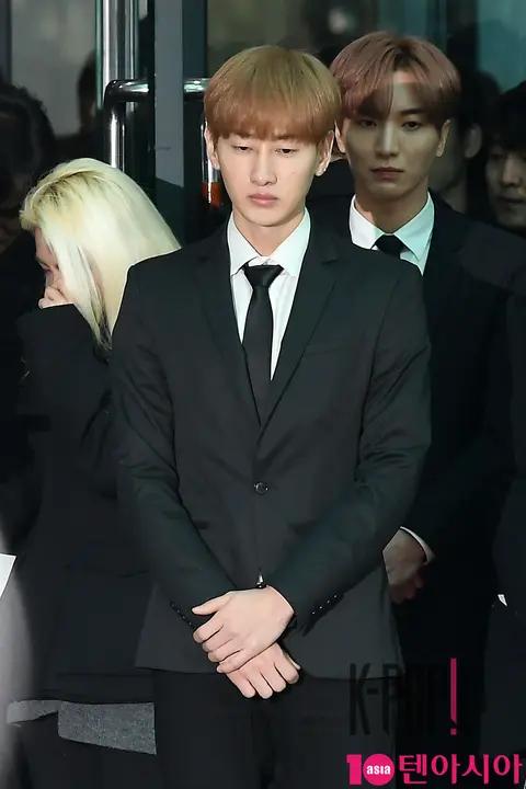 Eunhyuk (Super Junior) — SHINee Jonghyun Funeral