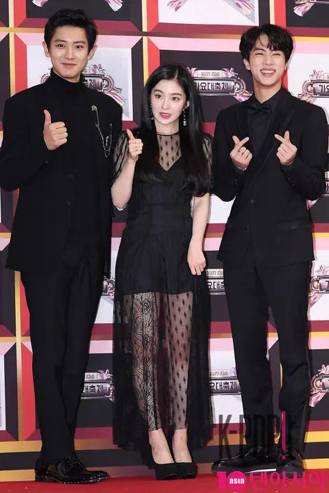 Chanyeol, Irene, Jin (BTS) — KBS Song Festival