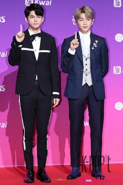 Wanna One, Ong Seong-wu, Kang Daniel — SBS Entertainment Awards