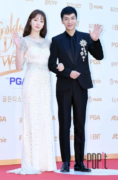 Lee Sun-kyung, Lee Seung-gi — Golden Disc Awards