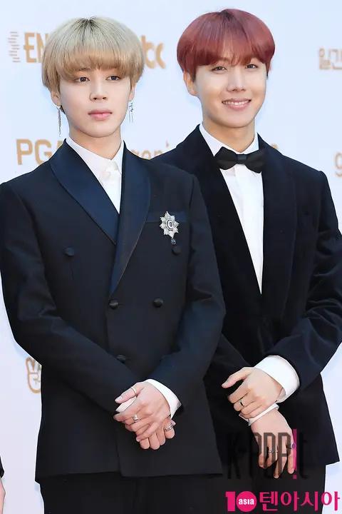 BTS, Jimin, J-Hope — Golden Disc Awards Red Carpet