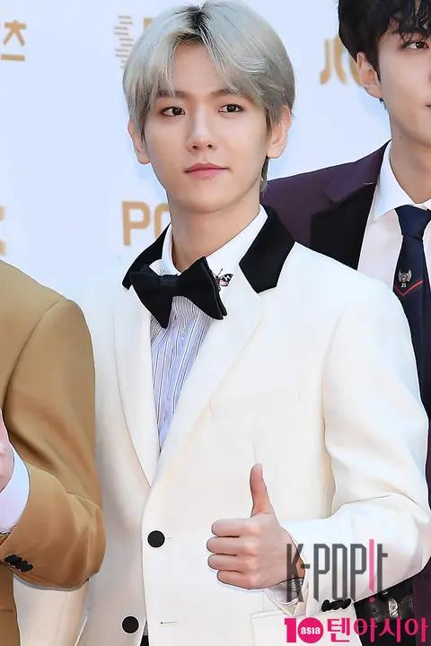 EXO, Baekhyun — Golden Disc Awards Red Carpet