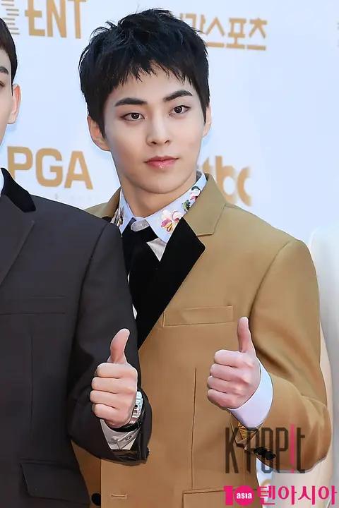 EXO, Xiumin (EXO) — Golden Disc Awards Red Carpet