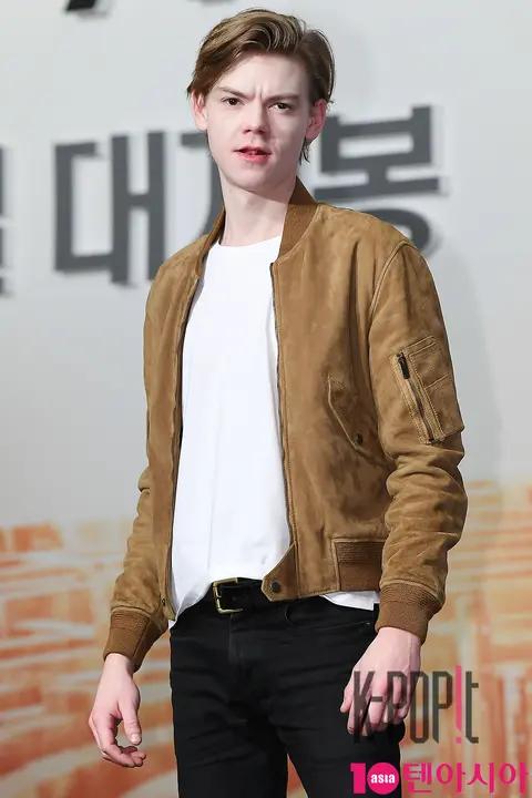 Thomas Sangster — Maze Runner Press Conference — 2018-01-11