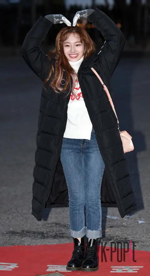 Chuu (LOONA) — Music Bank Arrival