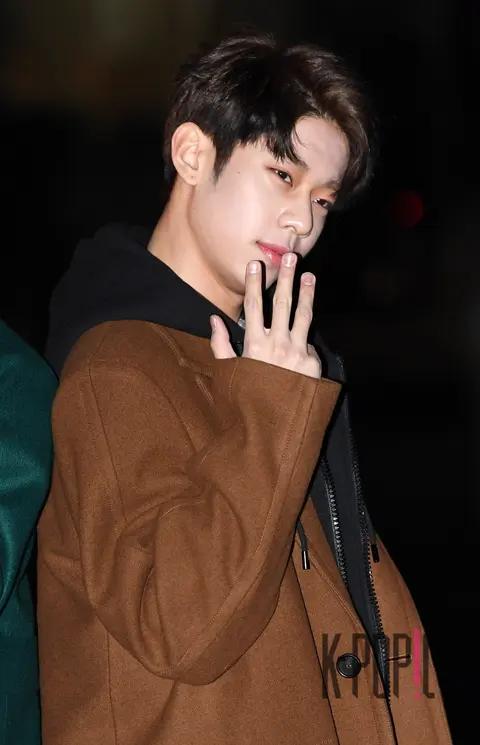 MXM, Dong Min — Music Bank Arrival