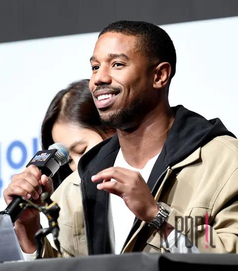 Michael B. Jordan — Black Panther Press Conference