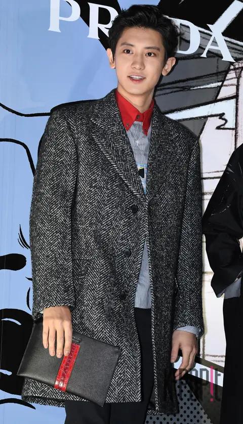 EXO, Chanyeol — Prada Launch