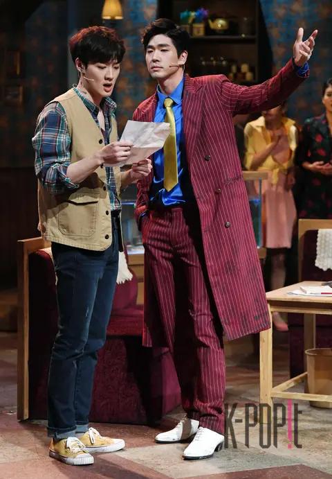 Kang Young-suk, Jeong Min — Suddenly a Man Press Call