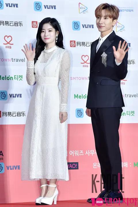 TWICE, Dahyun (TWICE), Super Junior, Lee Teuk (Super Junior) — Gaon Chart Red Carpet