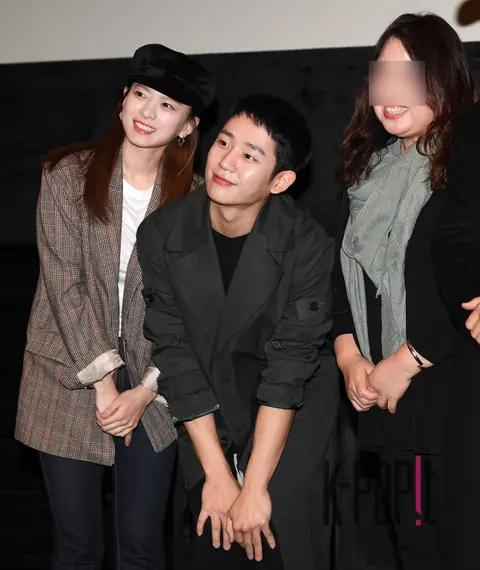 Chun Woo-hee, Jung Hae-in — Heungbu Stage Greeting
