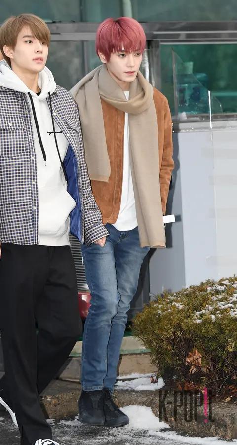 NCT U, Tae-yong — Music Bank Arrival