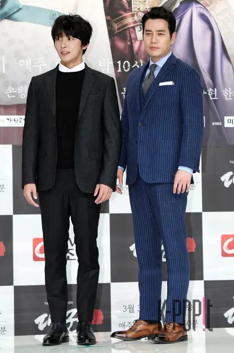Yoon Si-yun, Joo Sang-wook — The Great King Production Briefing
