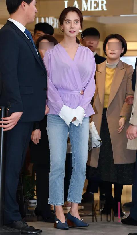 Song Ji-hyo — Selderma Mask Event