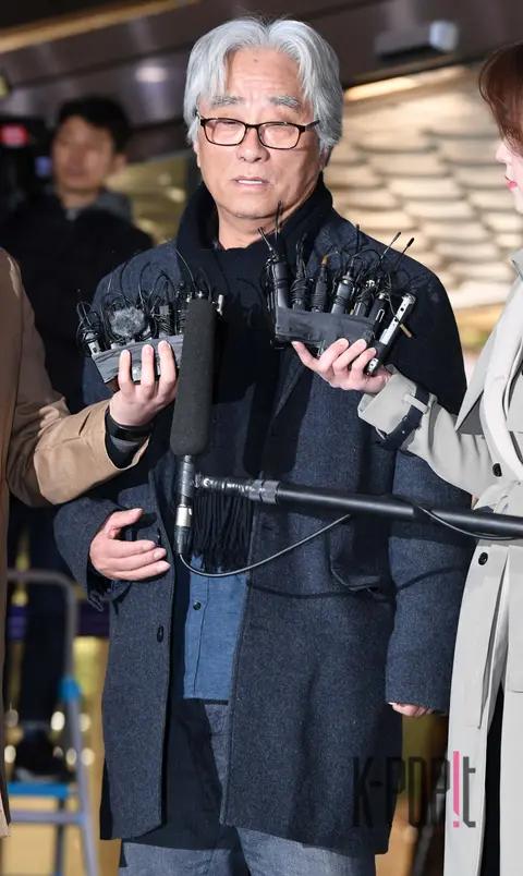 Director Yi Yoon-taek — Sexual Assault Allegations Police Appearance