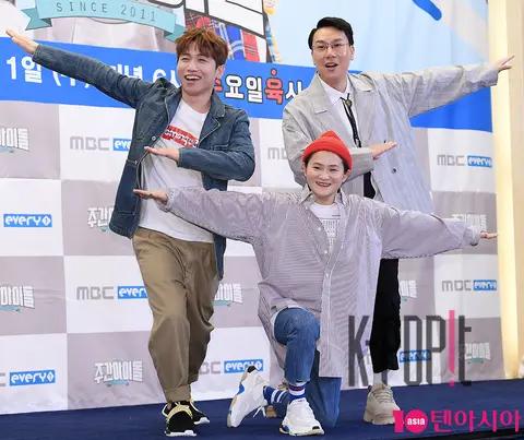 Yu Se-yoon, Lee Sang-min, Kim Shin-young — Weekly Idol Press Conference