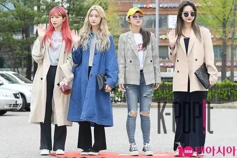 EXID — Music Bank Arrival